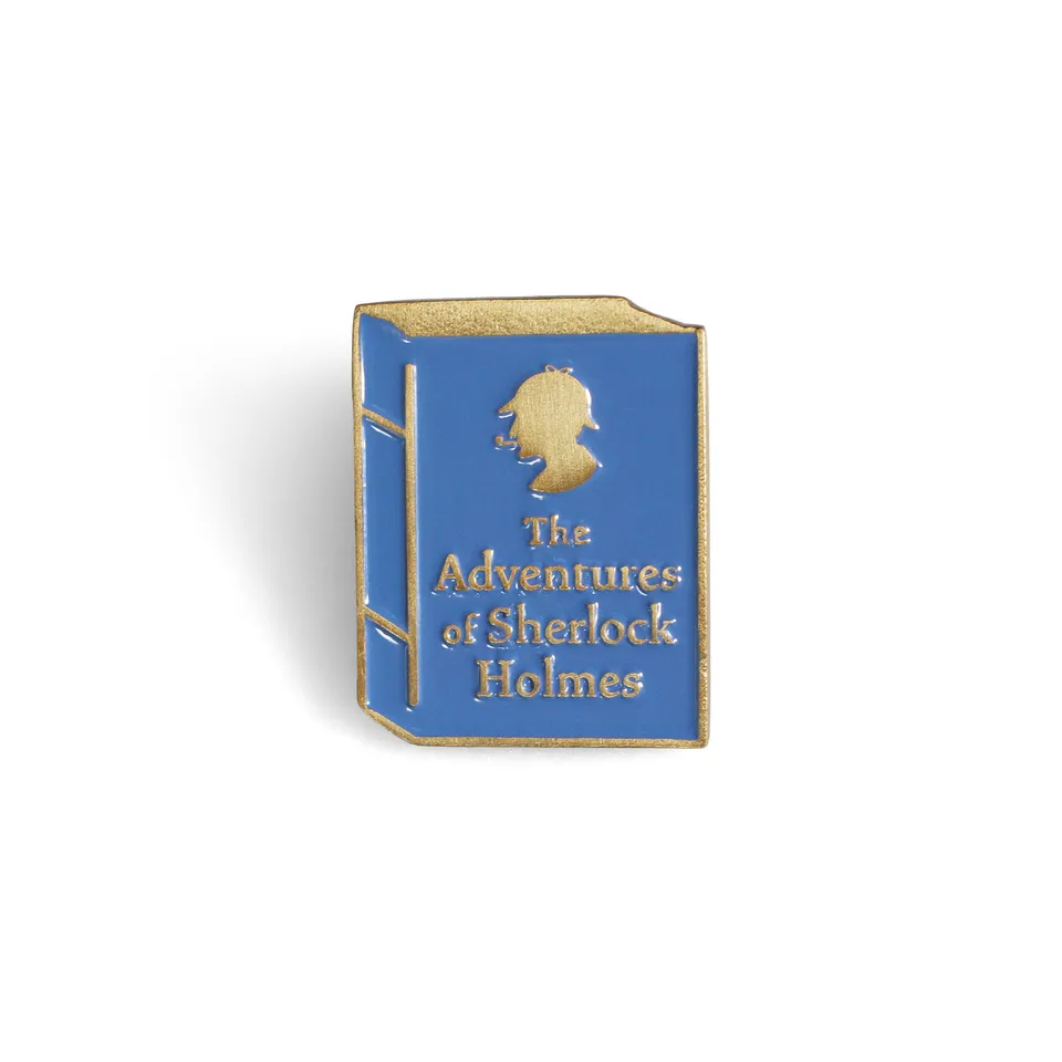HMB Pulteney Press Sherlock Holmes pin's émail mystère
