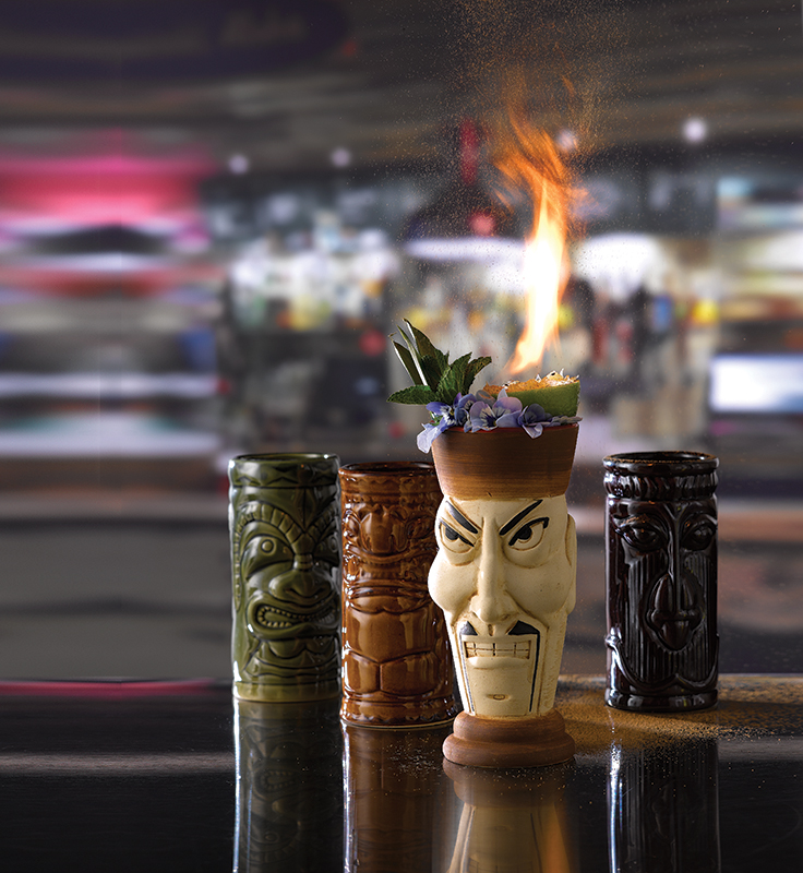 Artis Tiki Shot verre lot de 3 x 25 cl exotique