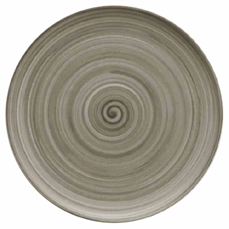 Artis Modern Rustic Ceramica Wood assiette 31,8 cm aspect bois