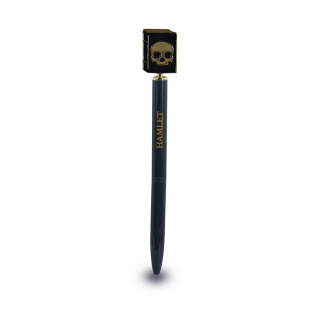 HMB Shakespeare Hamlet stylo métal noir 2D