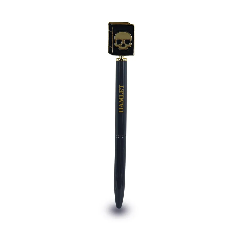 HMB Shakespeare Hamlet stylo métal noir 2D