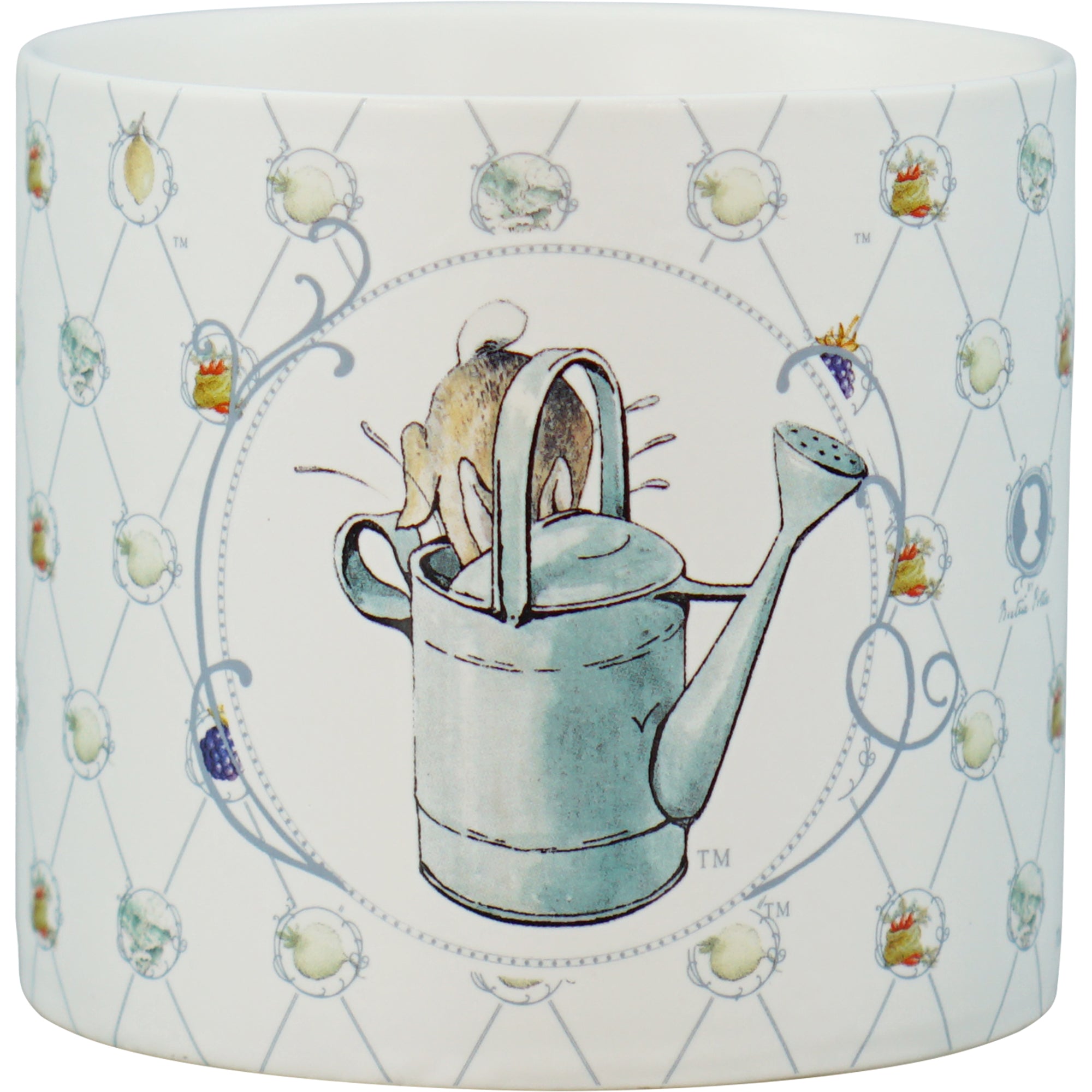 Peter Rabbit pot céramique 10 cm blanc décoratif