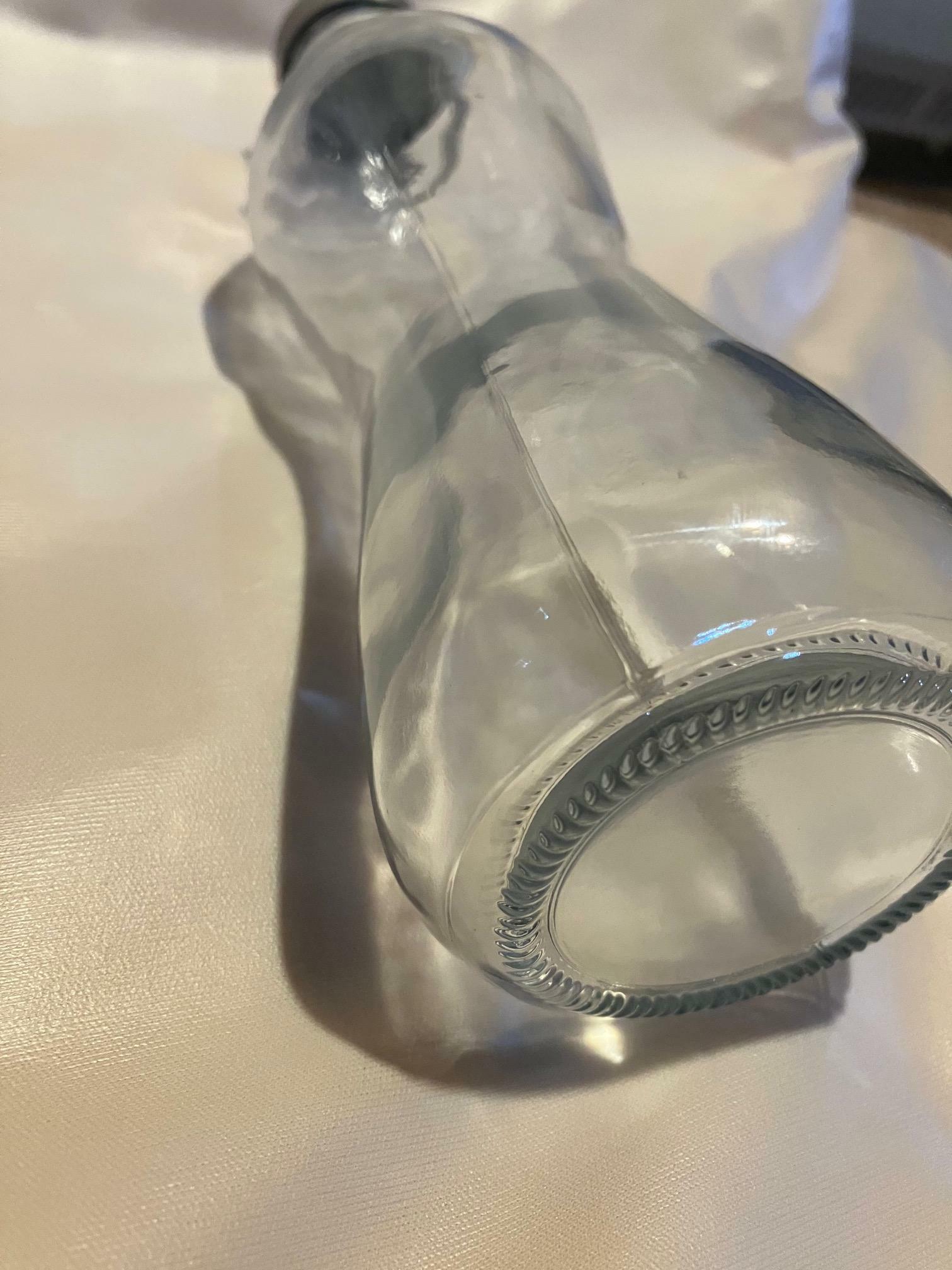 JoyJolt Spring Bouteille verre 52 cl lot 6 inox