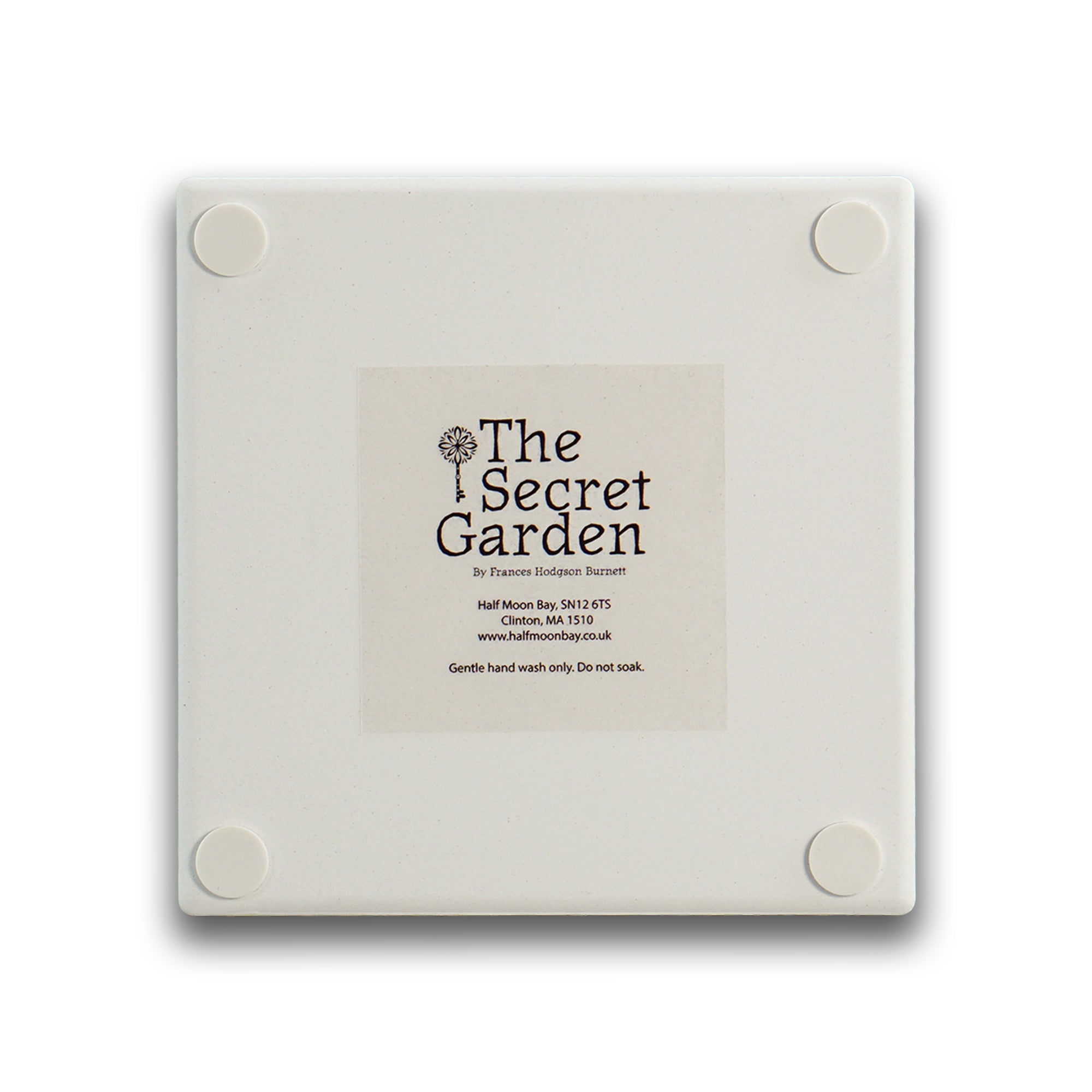 The Secret Garden sous-verre céramique vert 10 cm
