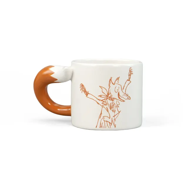 Roald Dahl Fantastic Mr Fox mug céramique blanc 32,5 cl