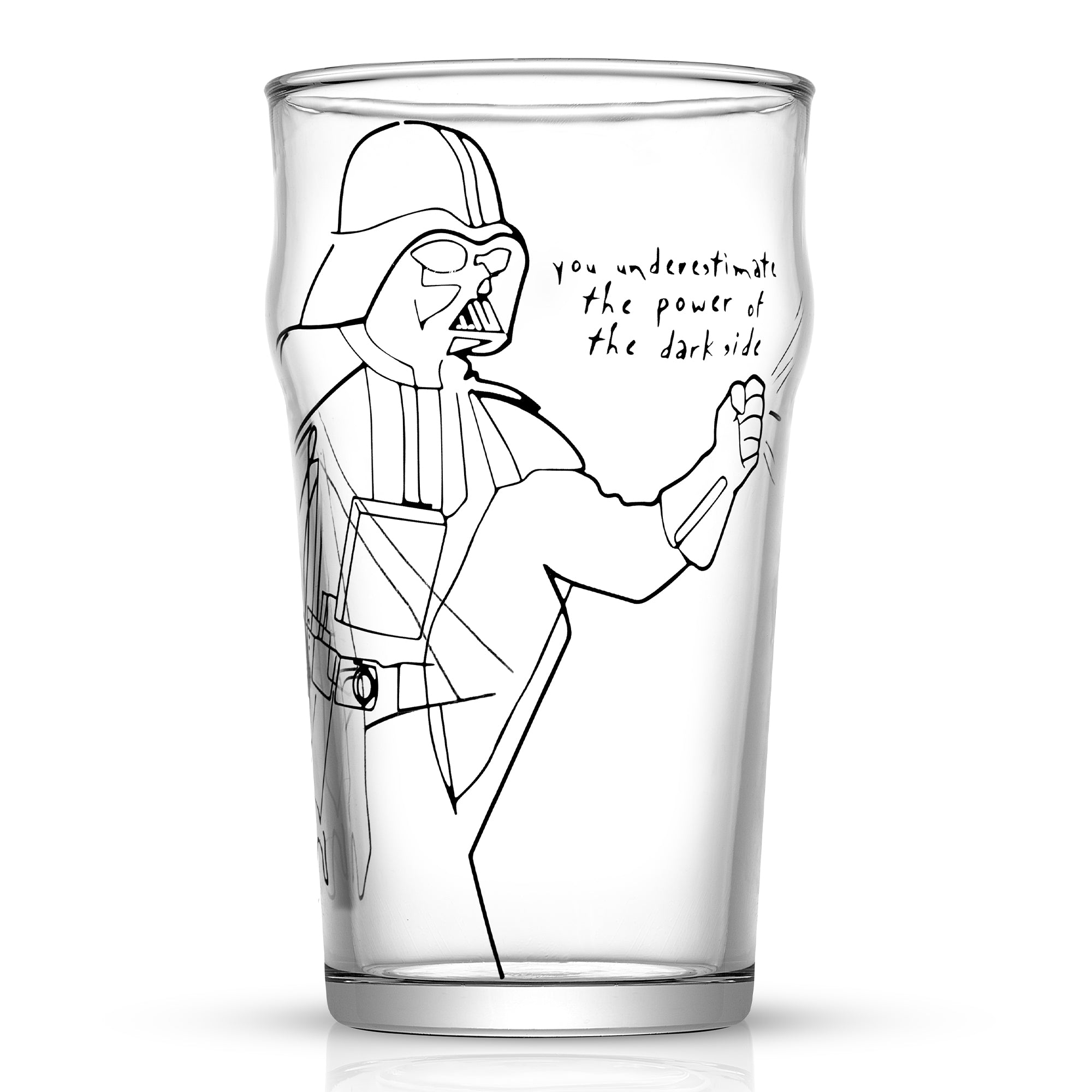 JoyJolt Star Wars verres lot de 4 55 cl noir