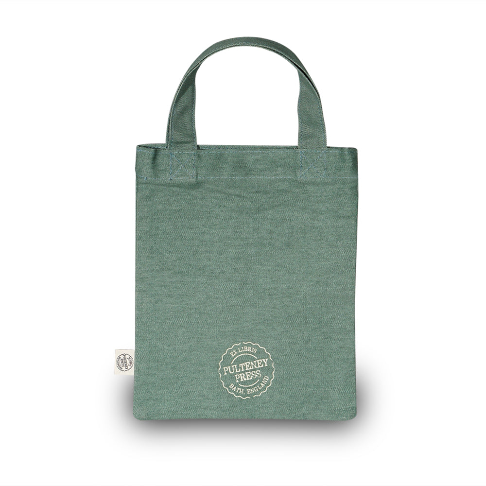 Pulteney Press Lost in a Book tote vert recyclé