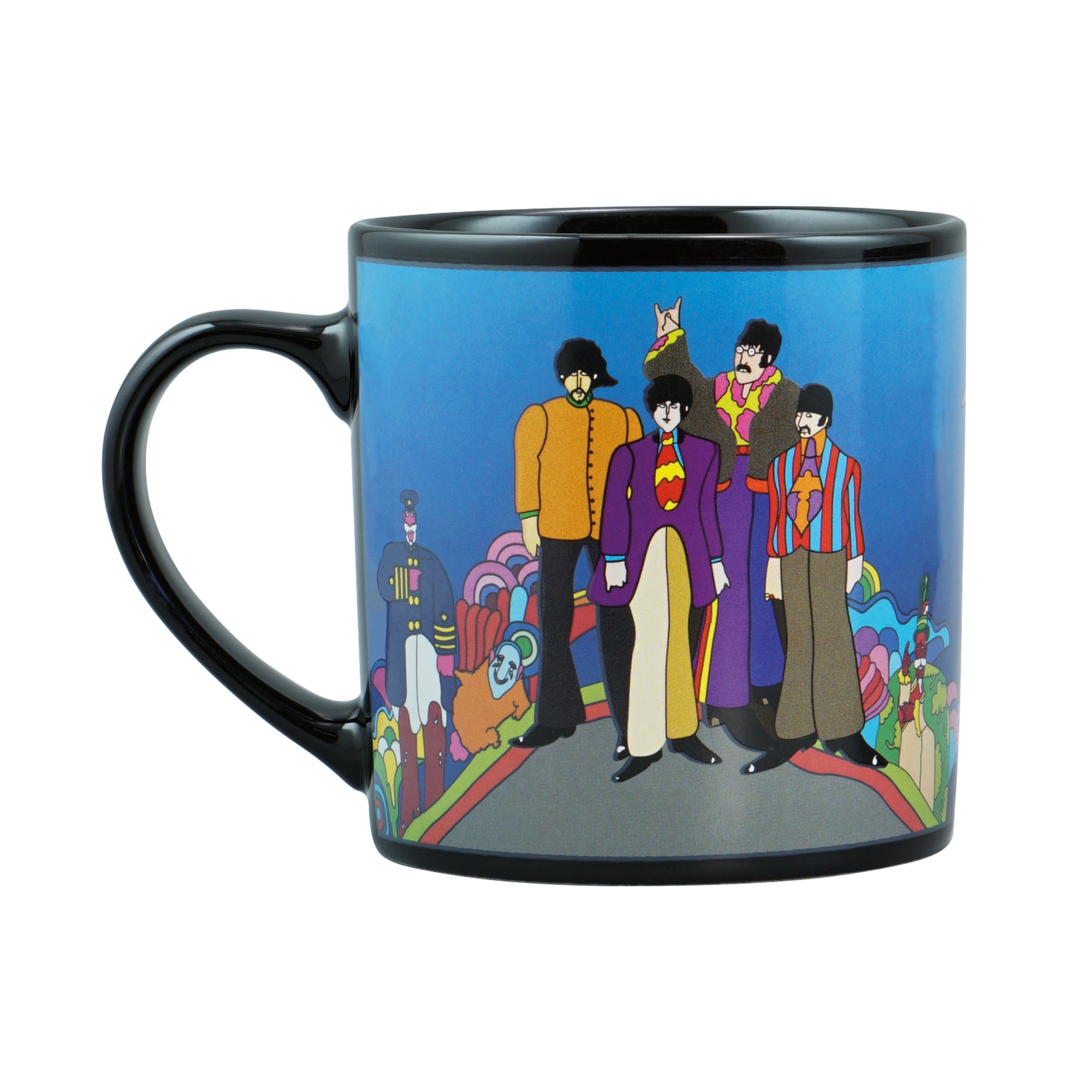 The Beatles Yellow Submarine Classic mug thermosensible noir 31cl