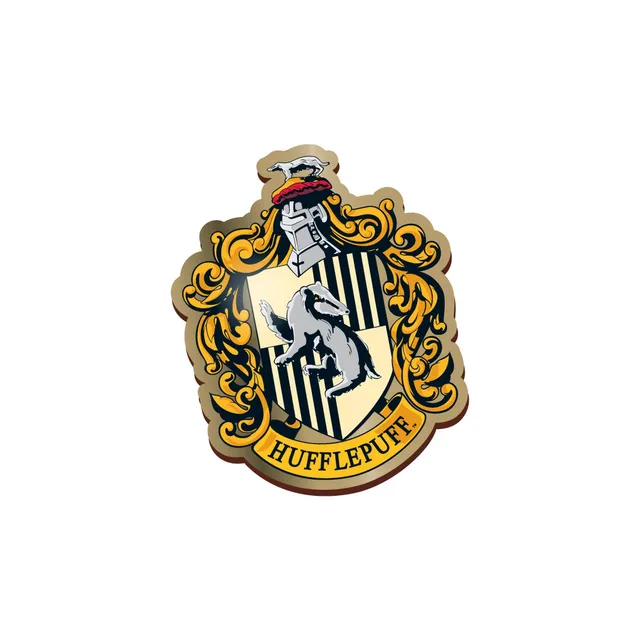 Harry Potter Hufflepuff pin's badge jaune émail