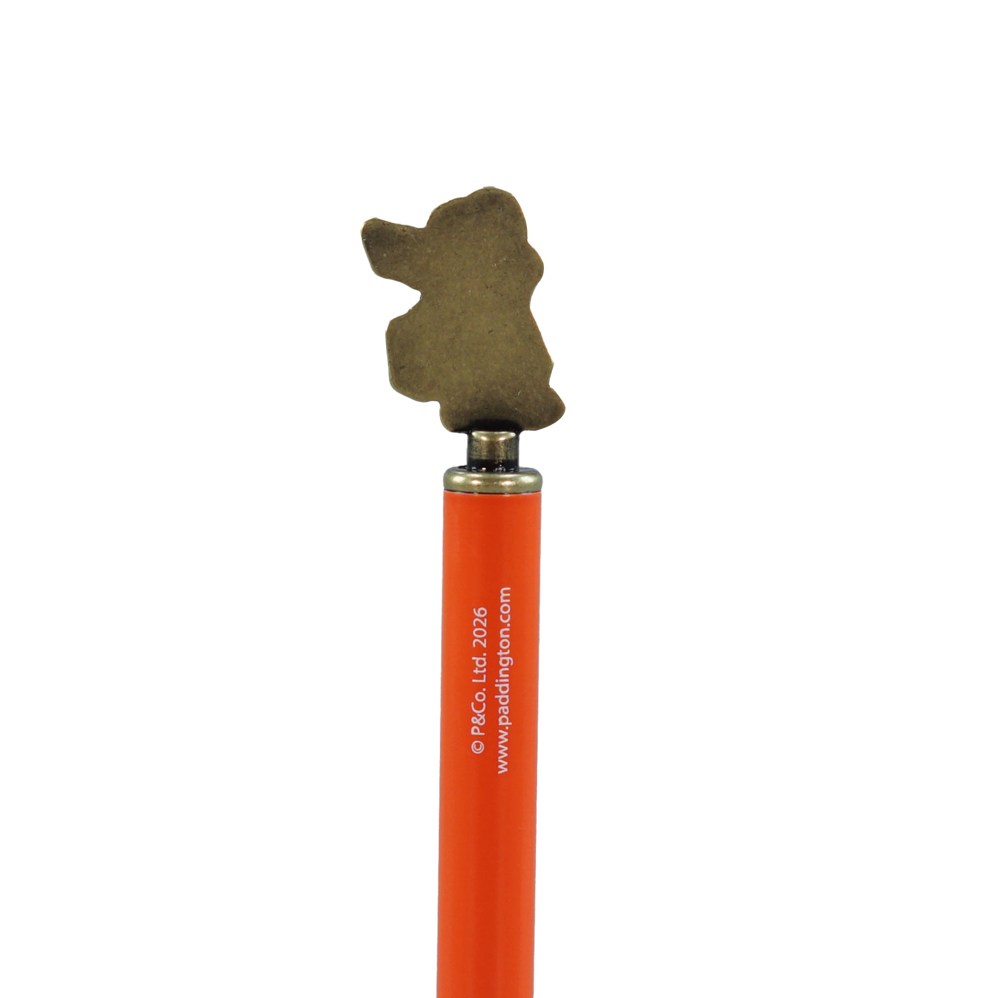 Paddington Dear Aunt Lucy stylo métal rouge 2D topper