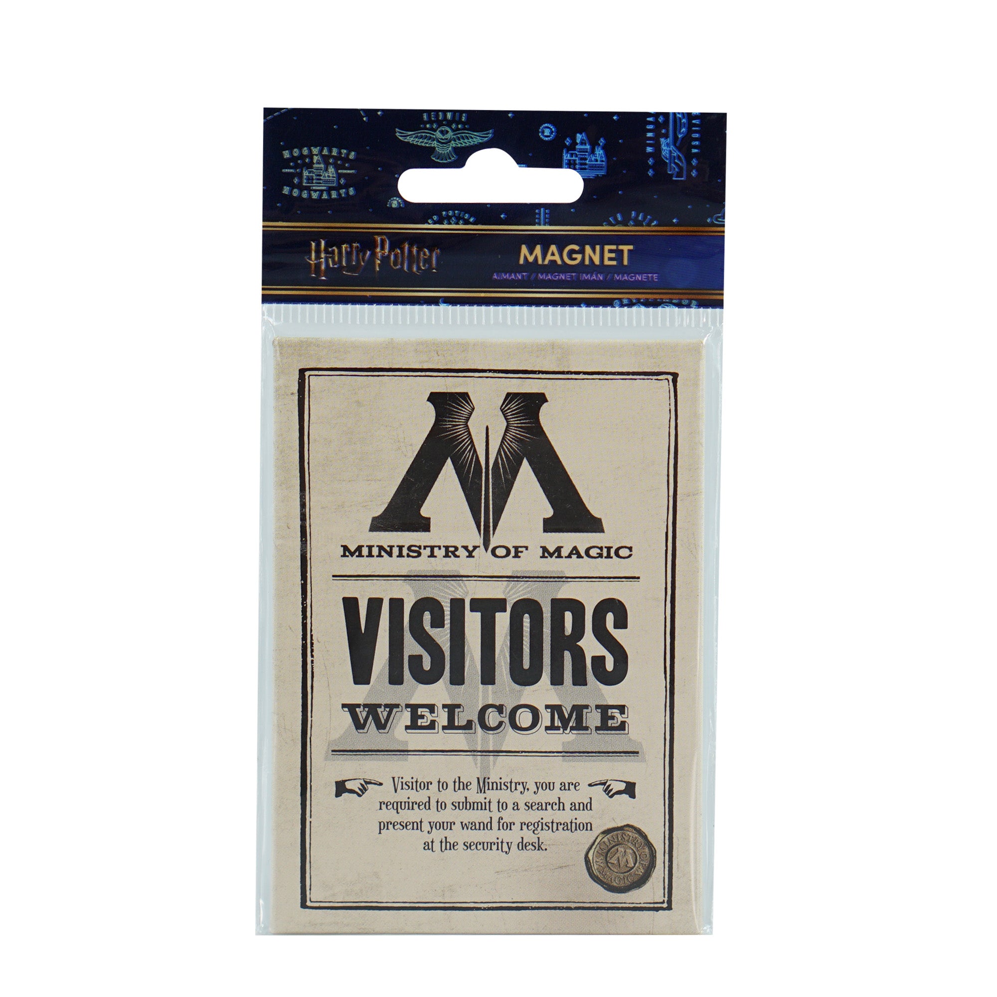 Harry Potter Ministry of Magic magnet crème