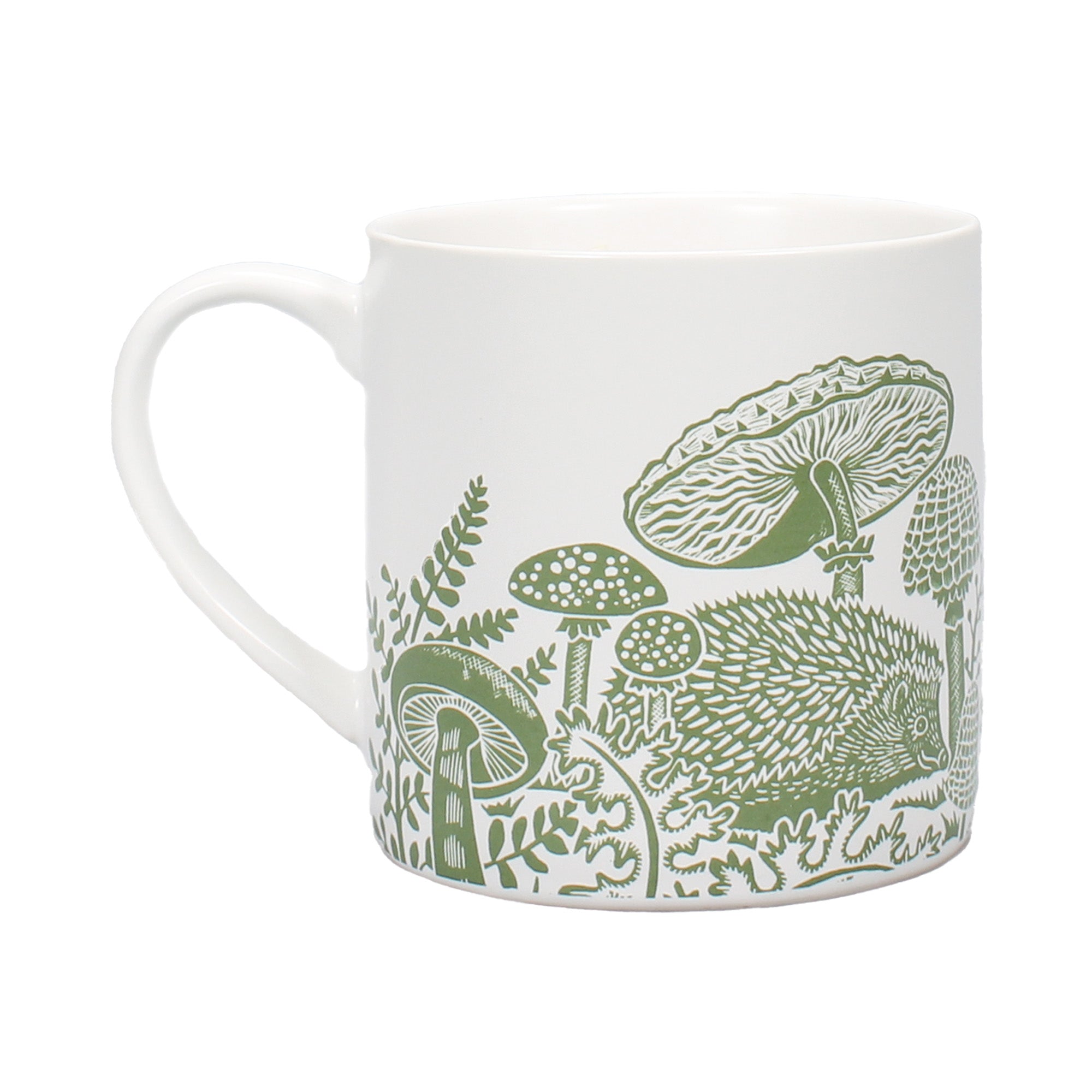 Kate Heiss Woodland mug céramique 31 cl vert