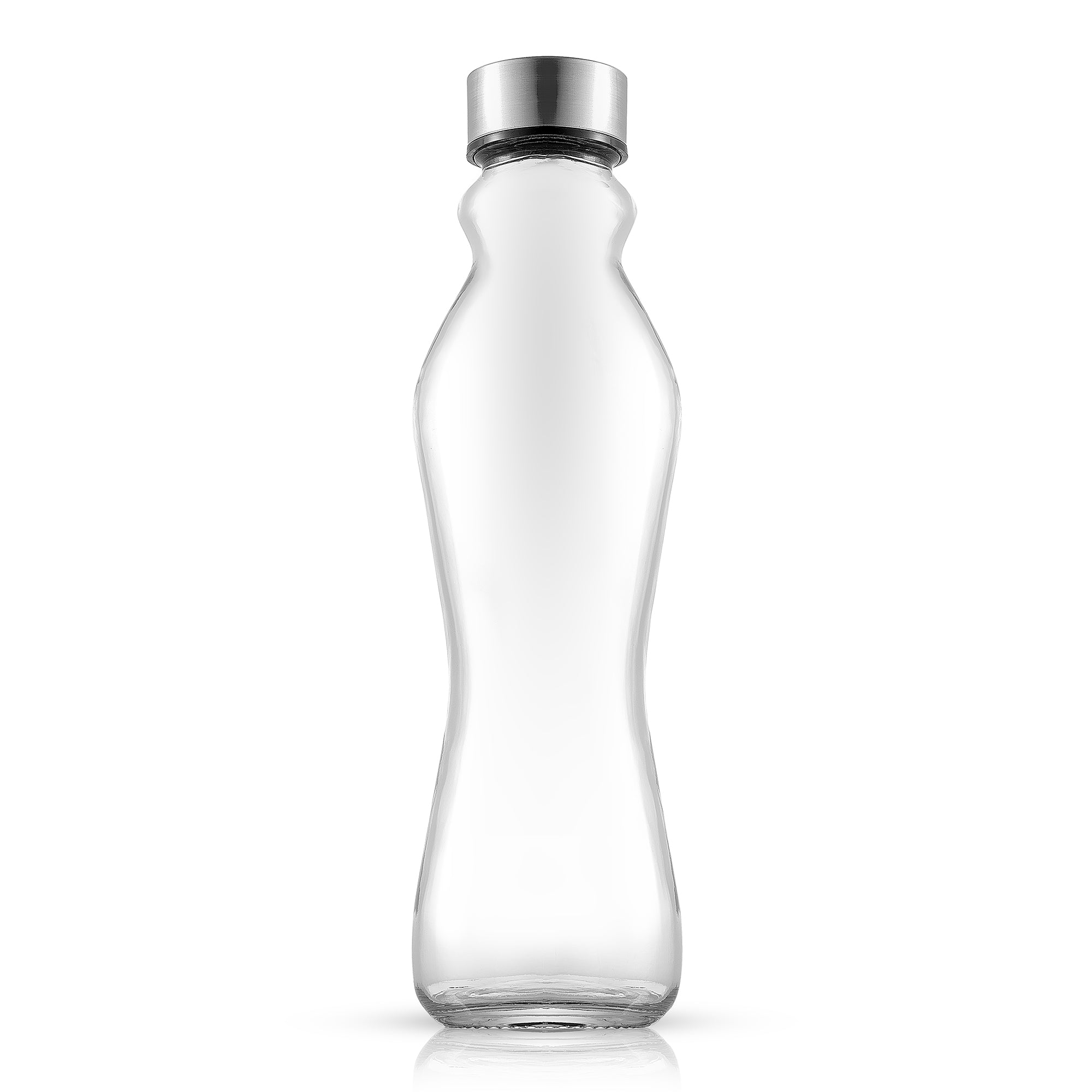 JoyJolt Spring Bouteille verre 52 cl lot 6 inox