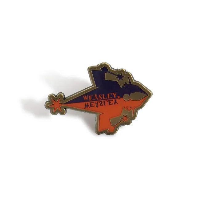 Harry Potter Weasley pin's émail rouge 3,8 cm