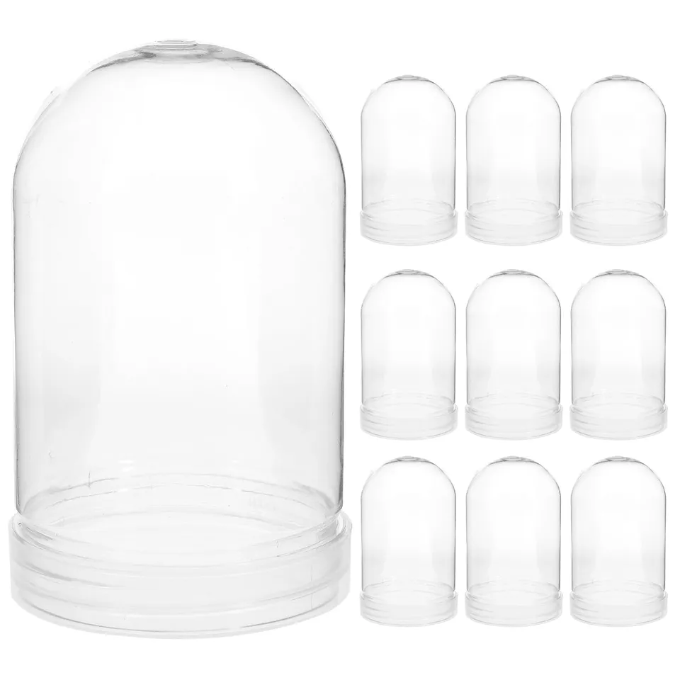 Alipis Boule a Neige vide sphere PET 10 pieces 10 cm
