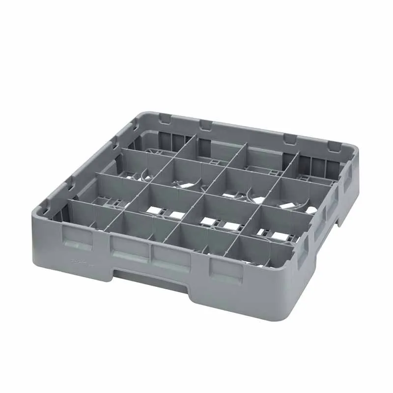 Artis CR16 GoldPlas casier à verres 16 cases gris