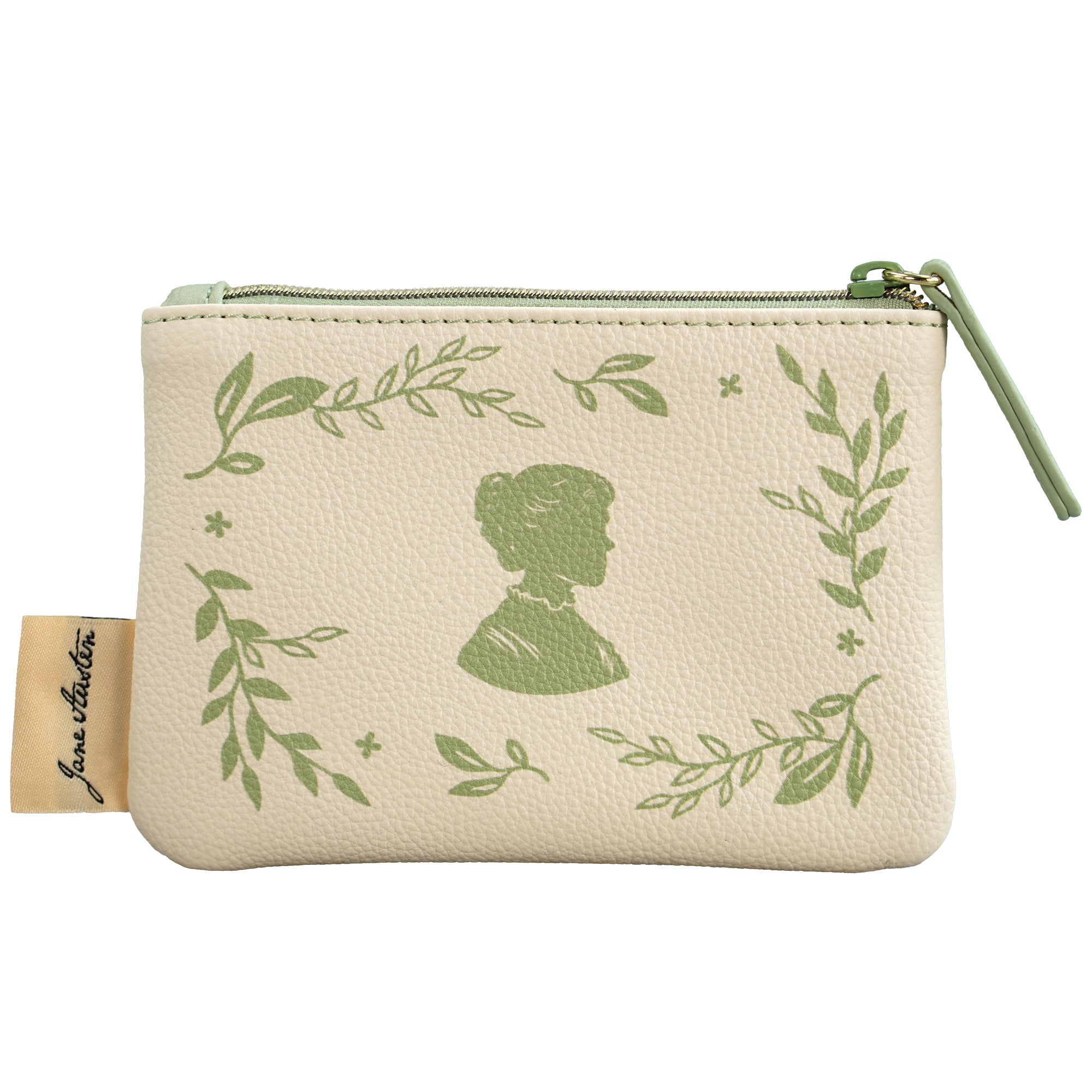Jane Austen Quote porte-monnaie vegan cuir 9x13 cm