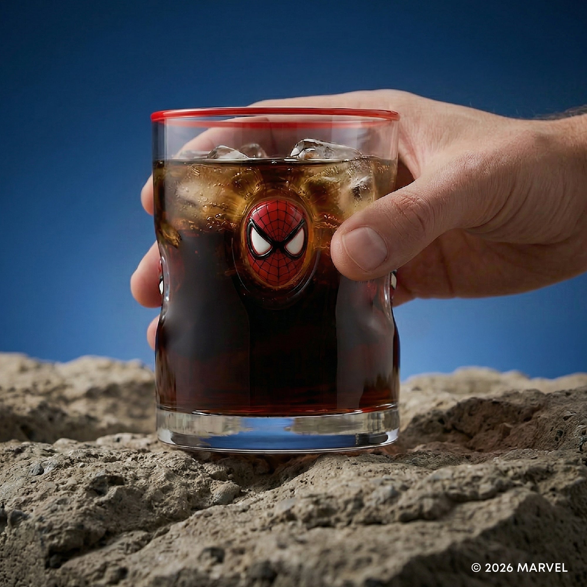 JoyJolt Spider-Man Icon verres jus 40 cl lot 2
