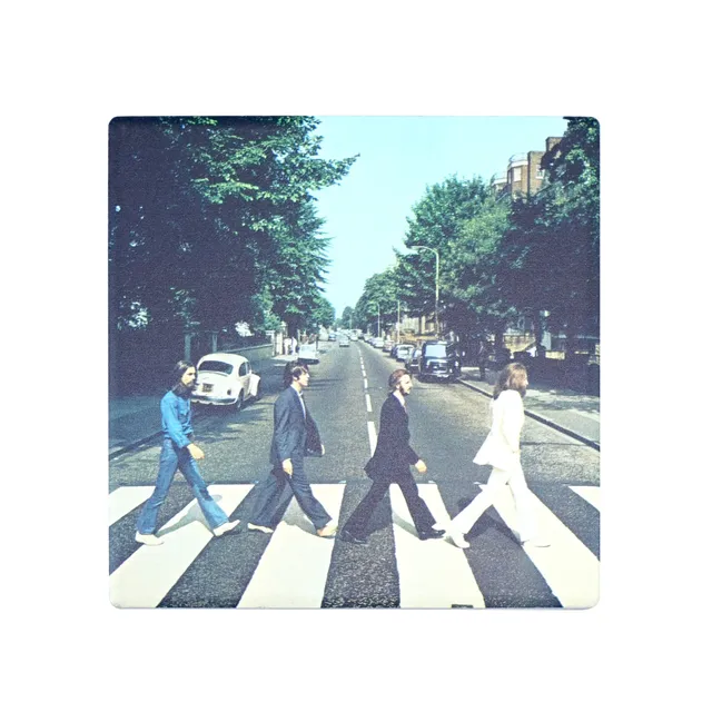 The Beatles Abbey Road sous-verre céramique 10 cm
