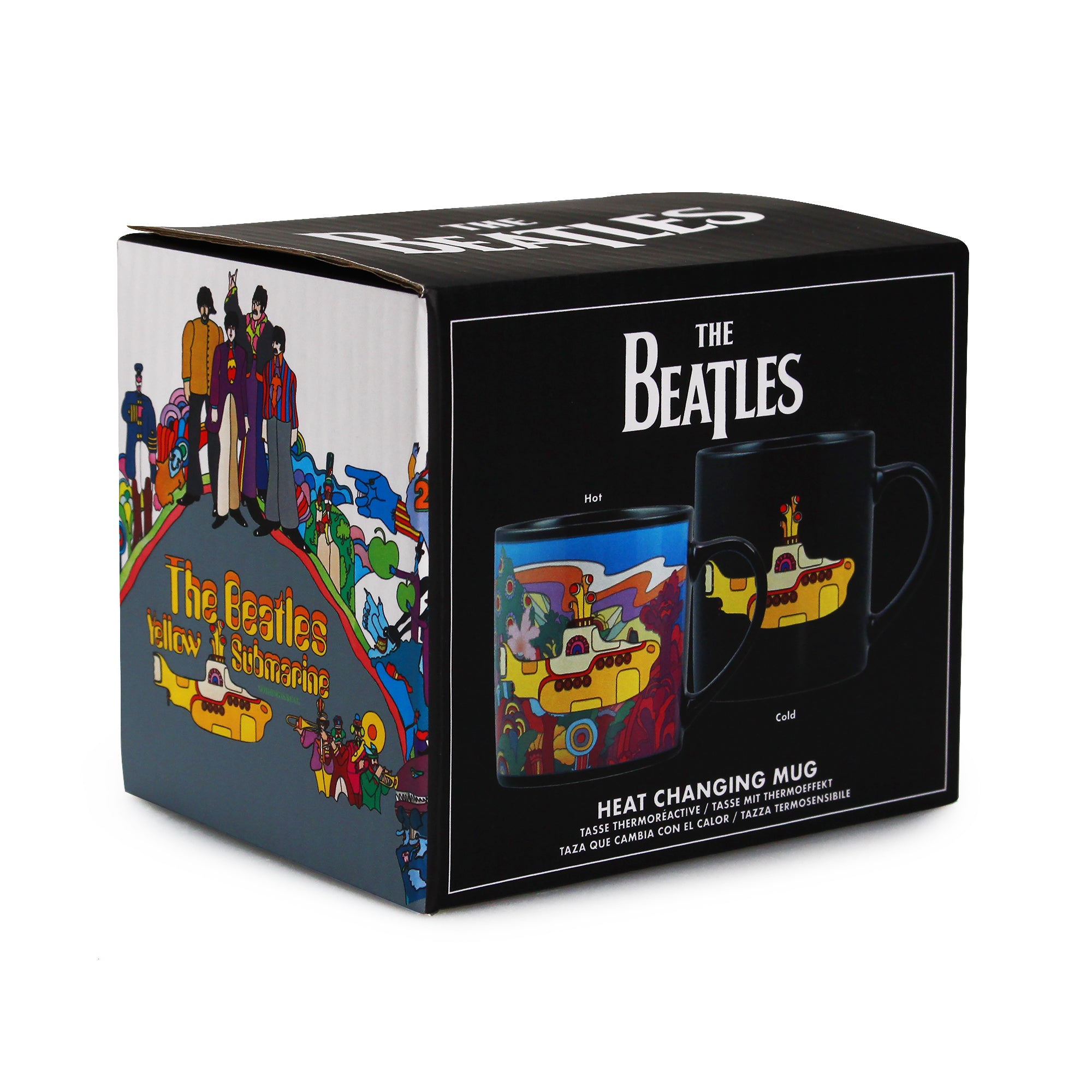 The Beatles Yellow Submarine Classic mug thermosensible noir 31cl