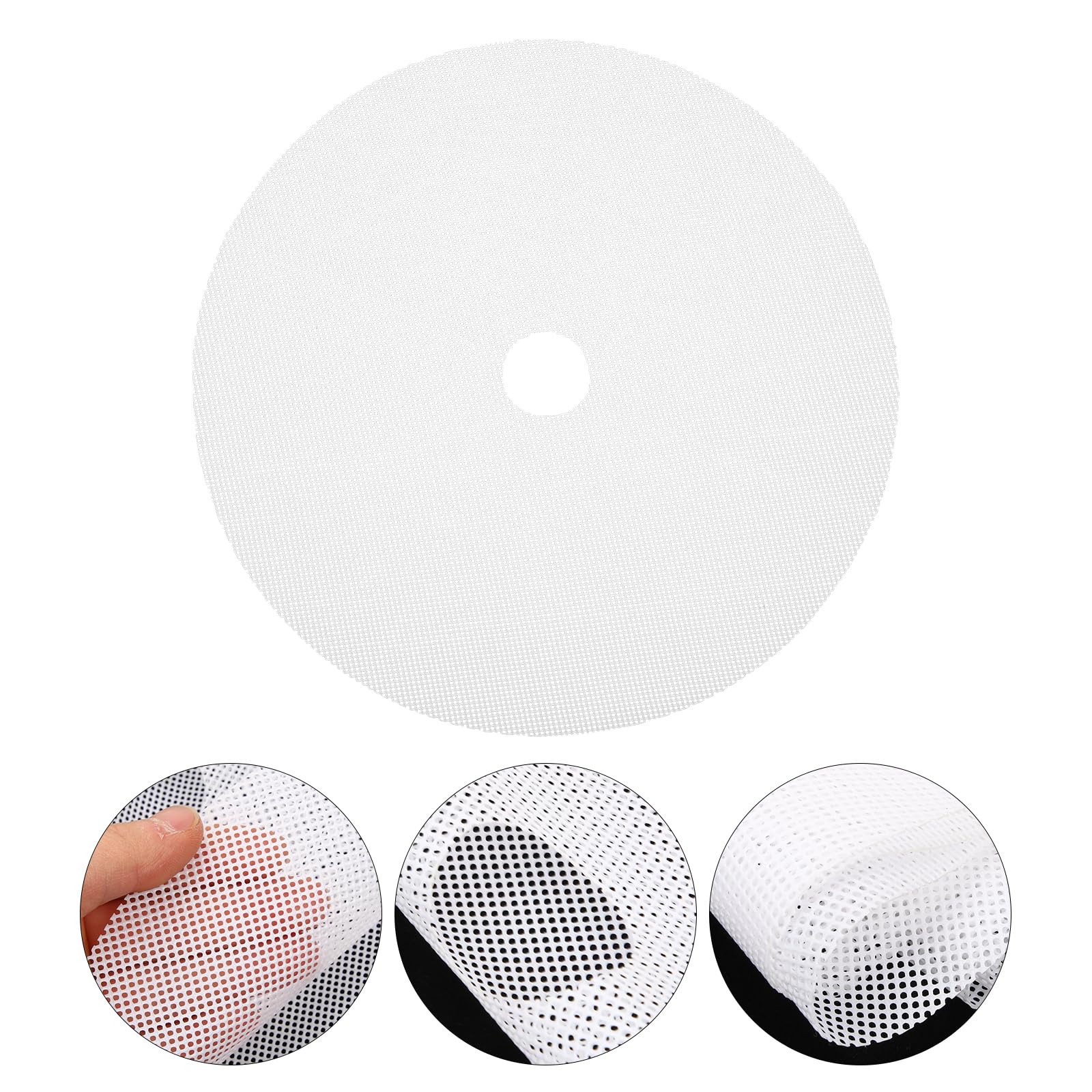 Alipis Feuille Deshydrateur silicone rond 9x 13 pouces