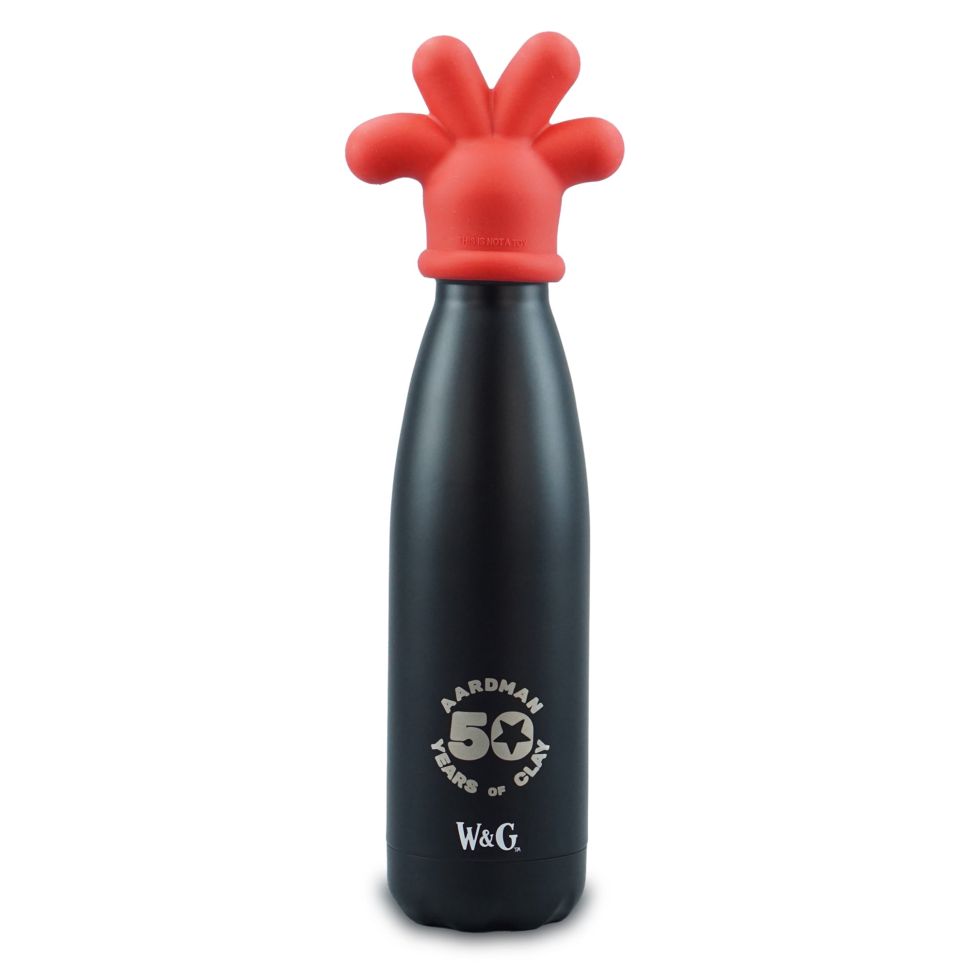 HMB Wallace & Gromit Feather gourde inox 50 cl noire