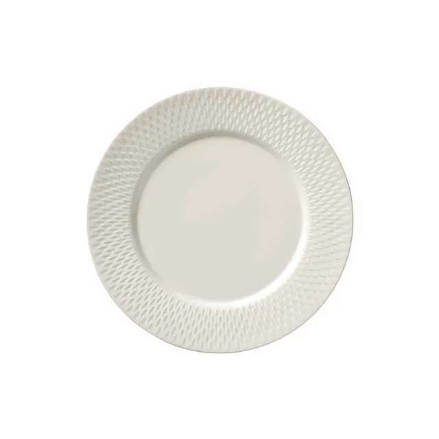 Artis Purity Reflections assiette 24 cm blanche à aile