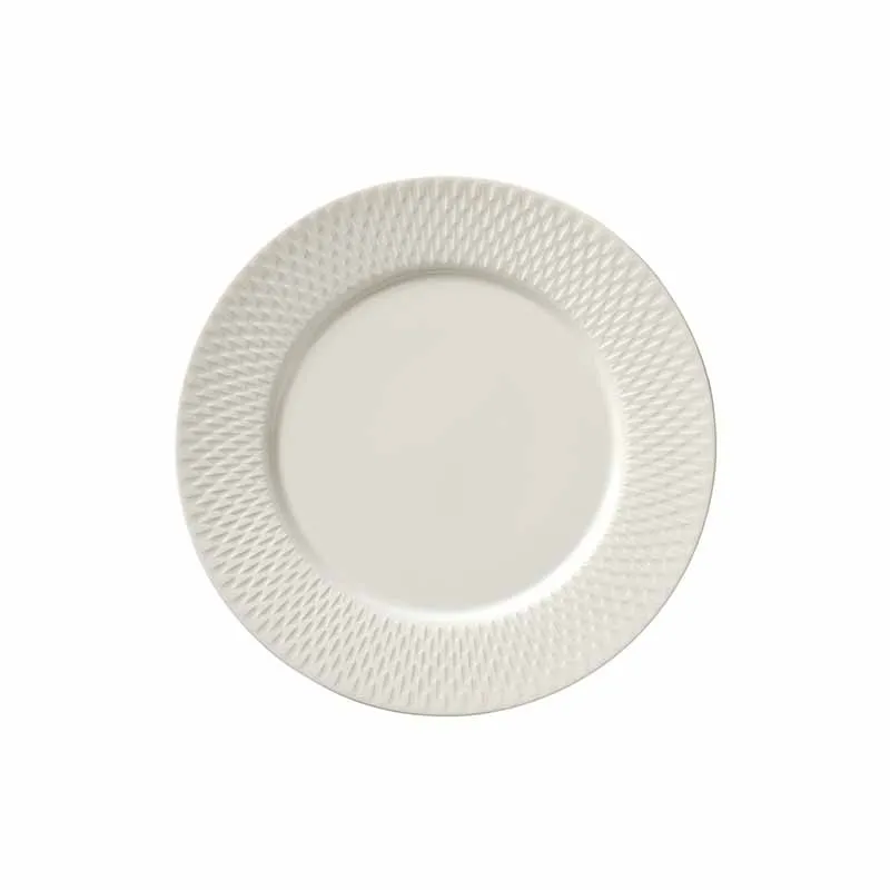 Artis Purity Reflections assiette 24 cm blanche à aile