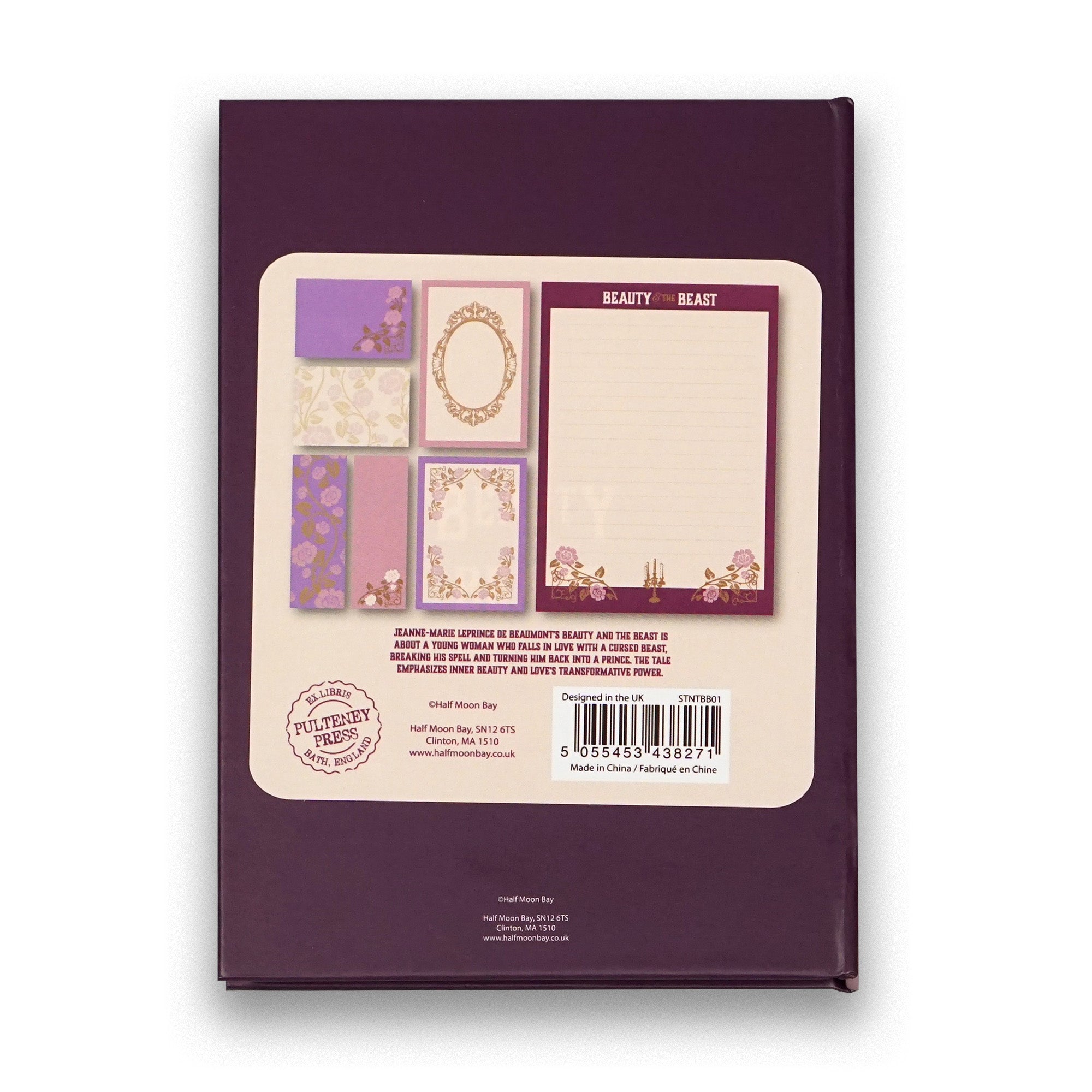 HMB Beauty and the Beast pense-bêtes autocollants floraux