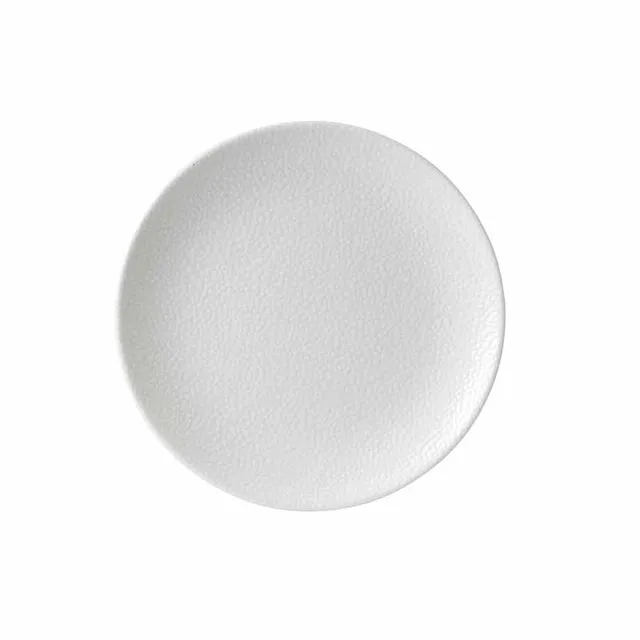 Artis Purity Pearls Light assiette coupe 24 cm blanche