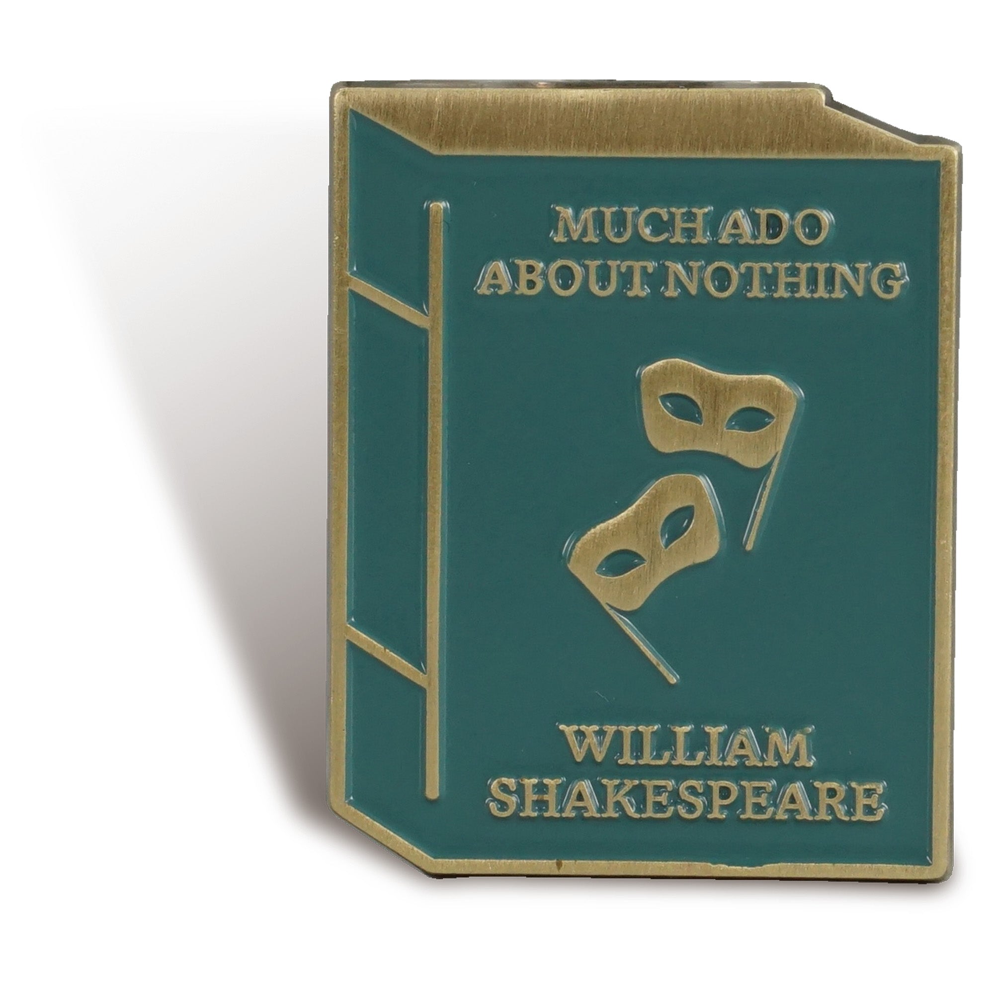 HMB Shakespeare Much Ado About Nothing pin's émail vert
