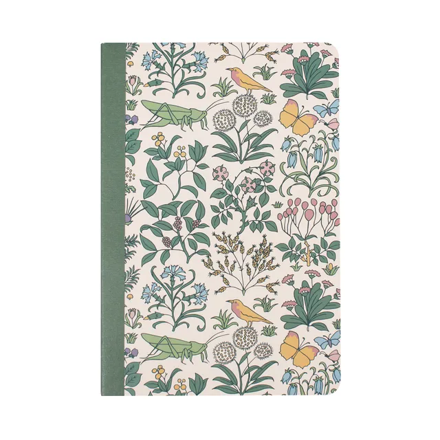 HMB Arts & Crafts Society Voysey Apothecary's Garden carnet A5 vert