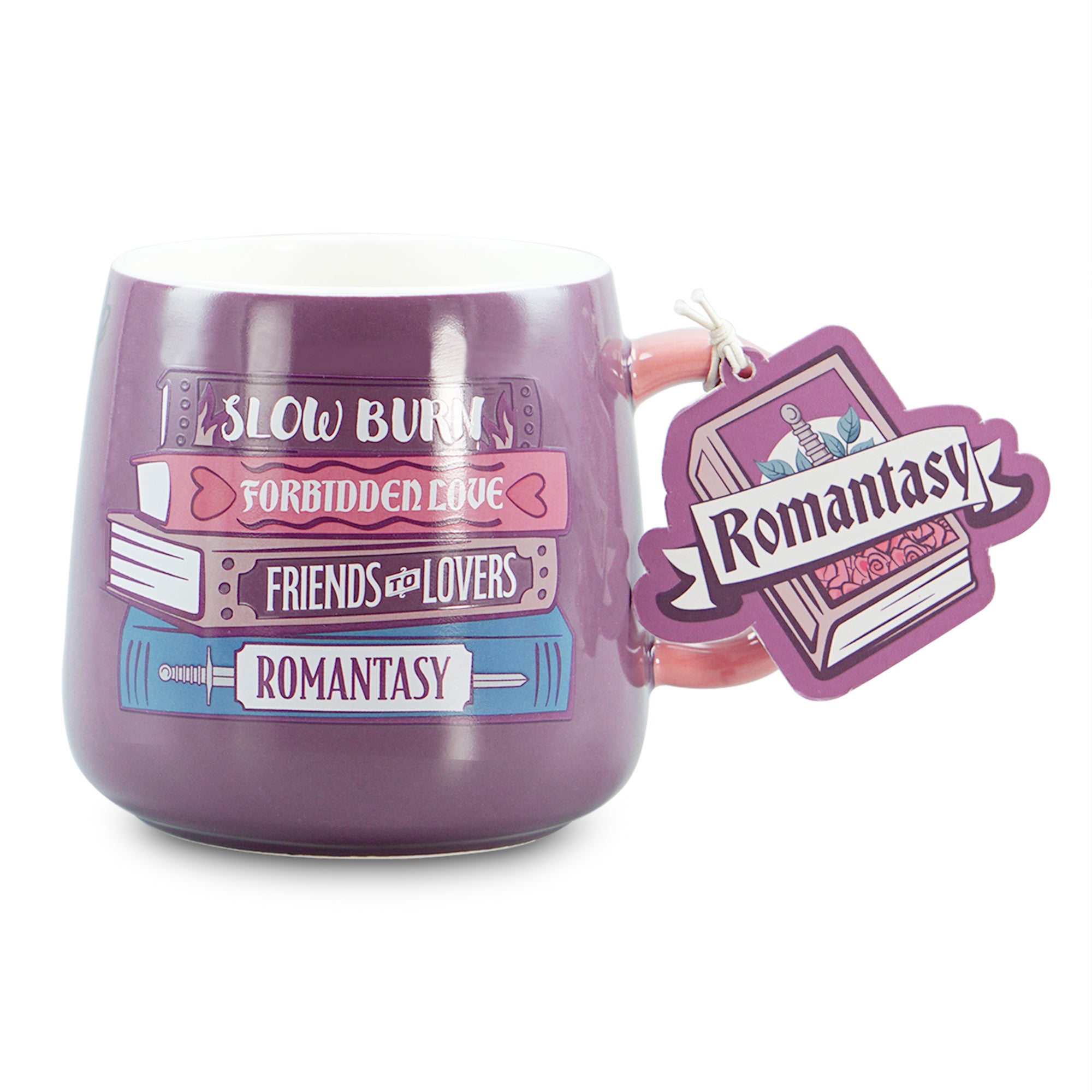 Pulteney Press Romantasy mug 37 cl violet ovale