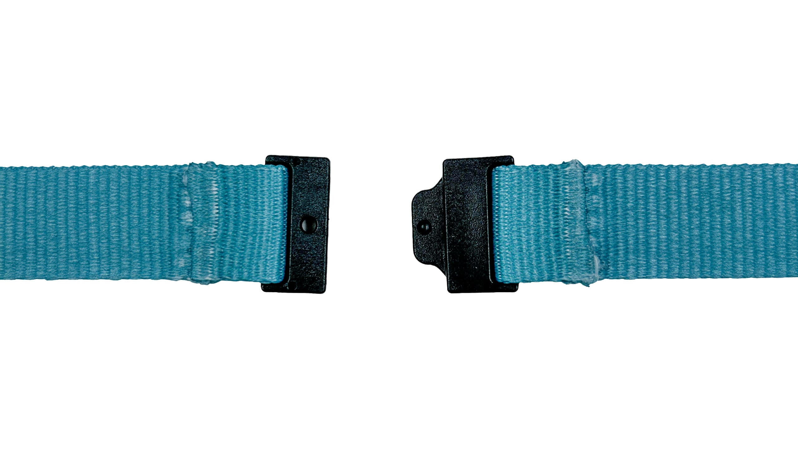 Westmalle lanyard tour de cou satin bleu 90 cm