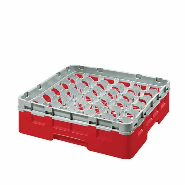 Artis GoldPlas 36E1 casier à verres rouge 36 cases extensible