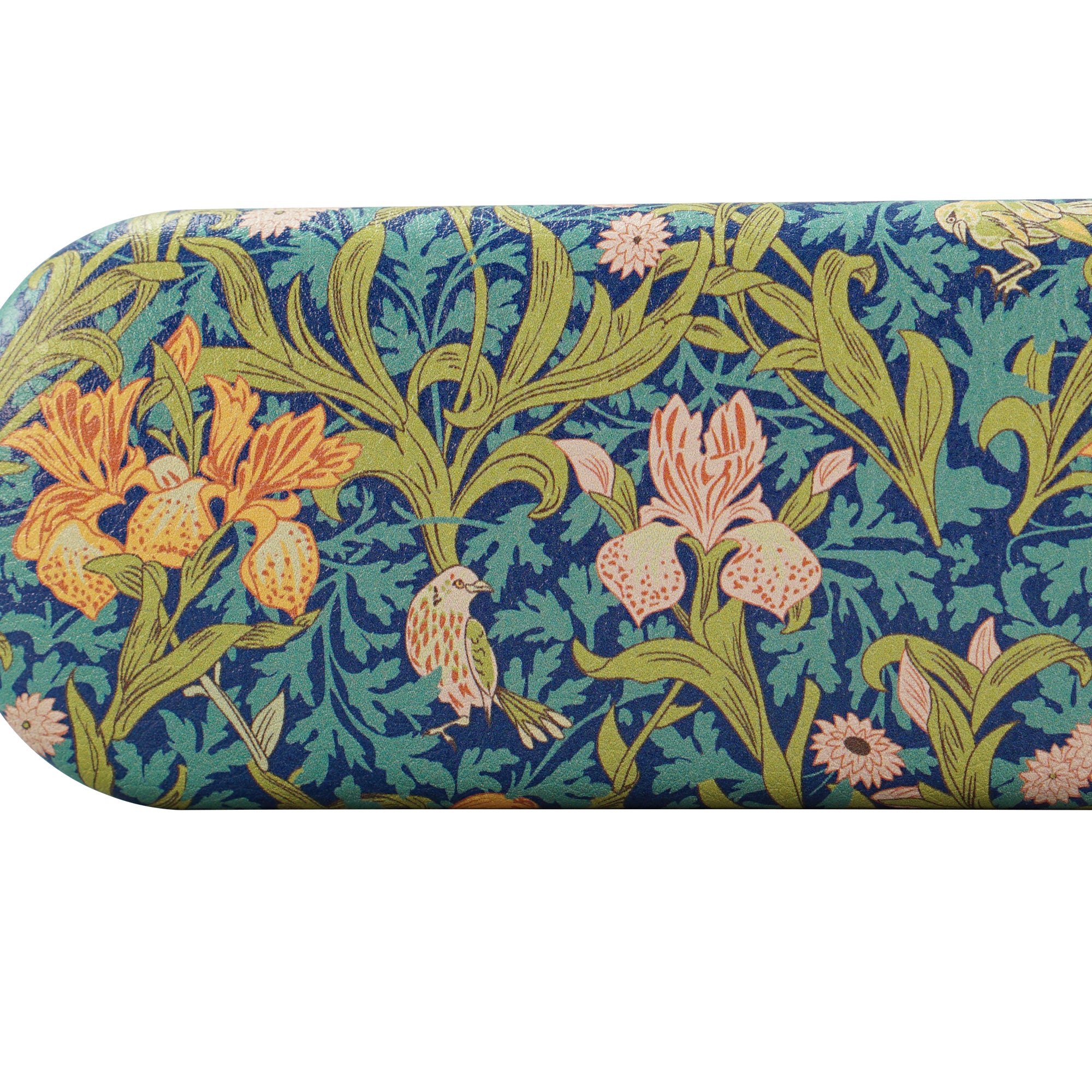 Arts & Crafts John H. Dearle Iris étui lunettes vert