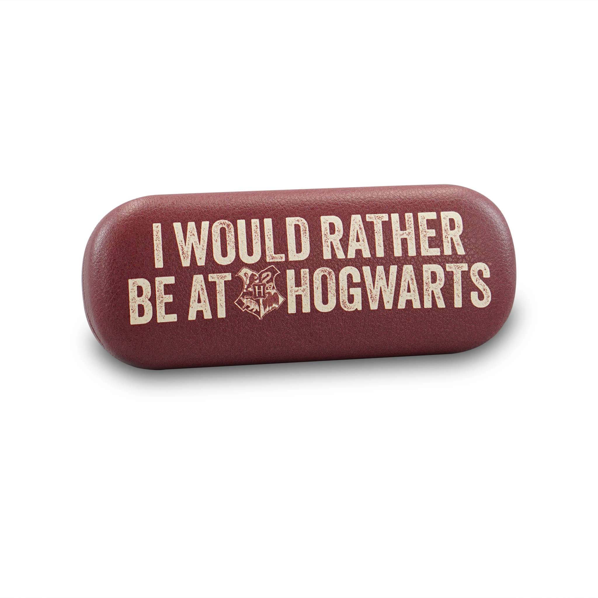 HMB Harry Potter I Would Rather étui lunettes rouge