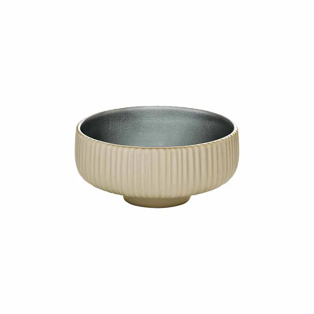 Artis Nara Grey Relief bol 12 cm gris relief