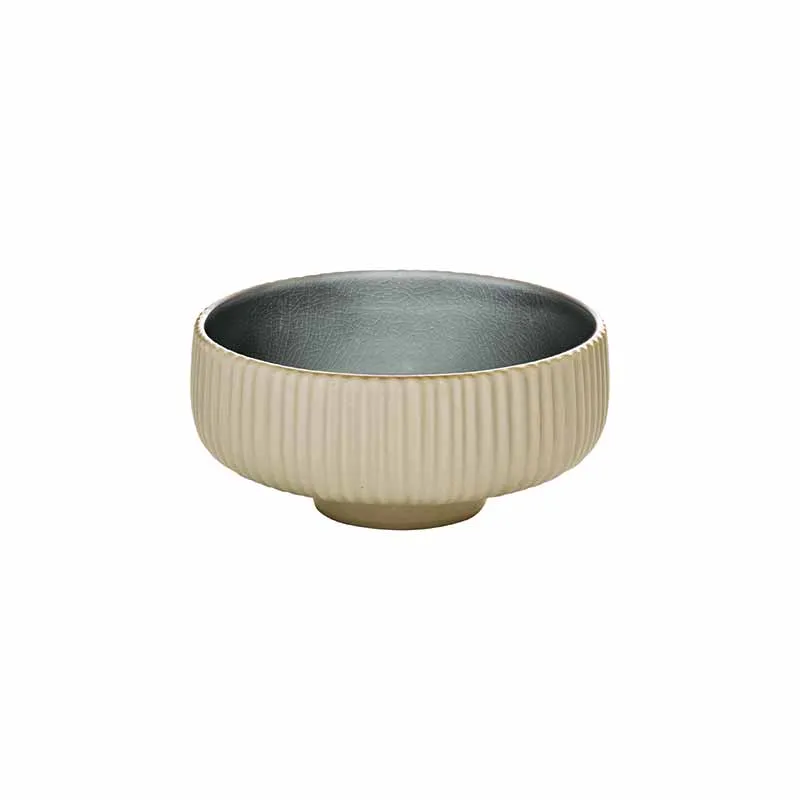 Artis Nara Grey Relief bol 12 cm gris relief