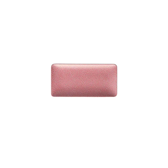 Artis Purity Pearls assiette rectangulaire rose 18x9cm
