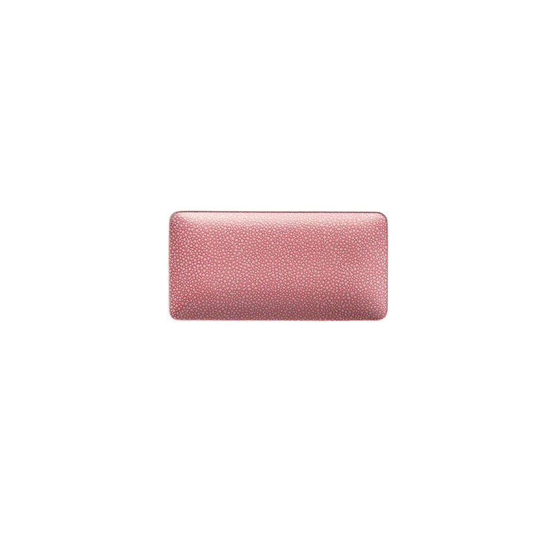Artis Purity Pearls assiette rectangulaire rose 18x9cm