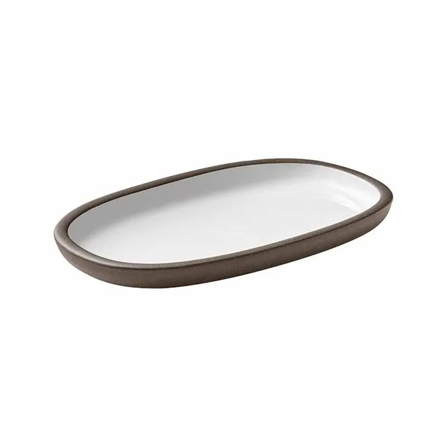 Artis ReNew assiette ovale 19x11 cm grès