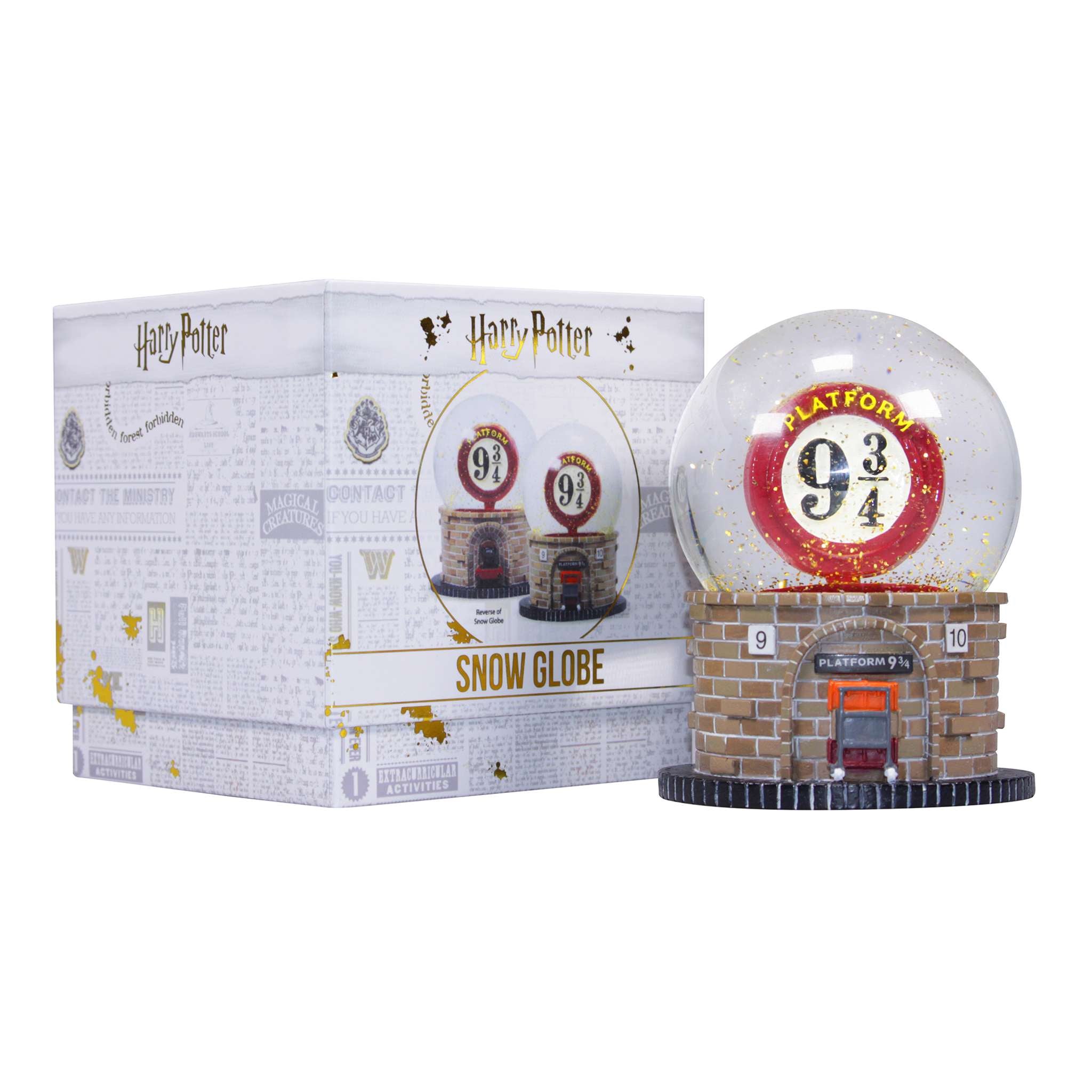 HMB Harry Potter Voie 9 3/4 boule à neige 65mm