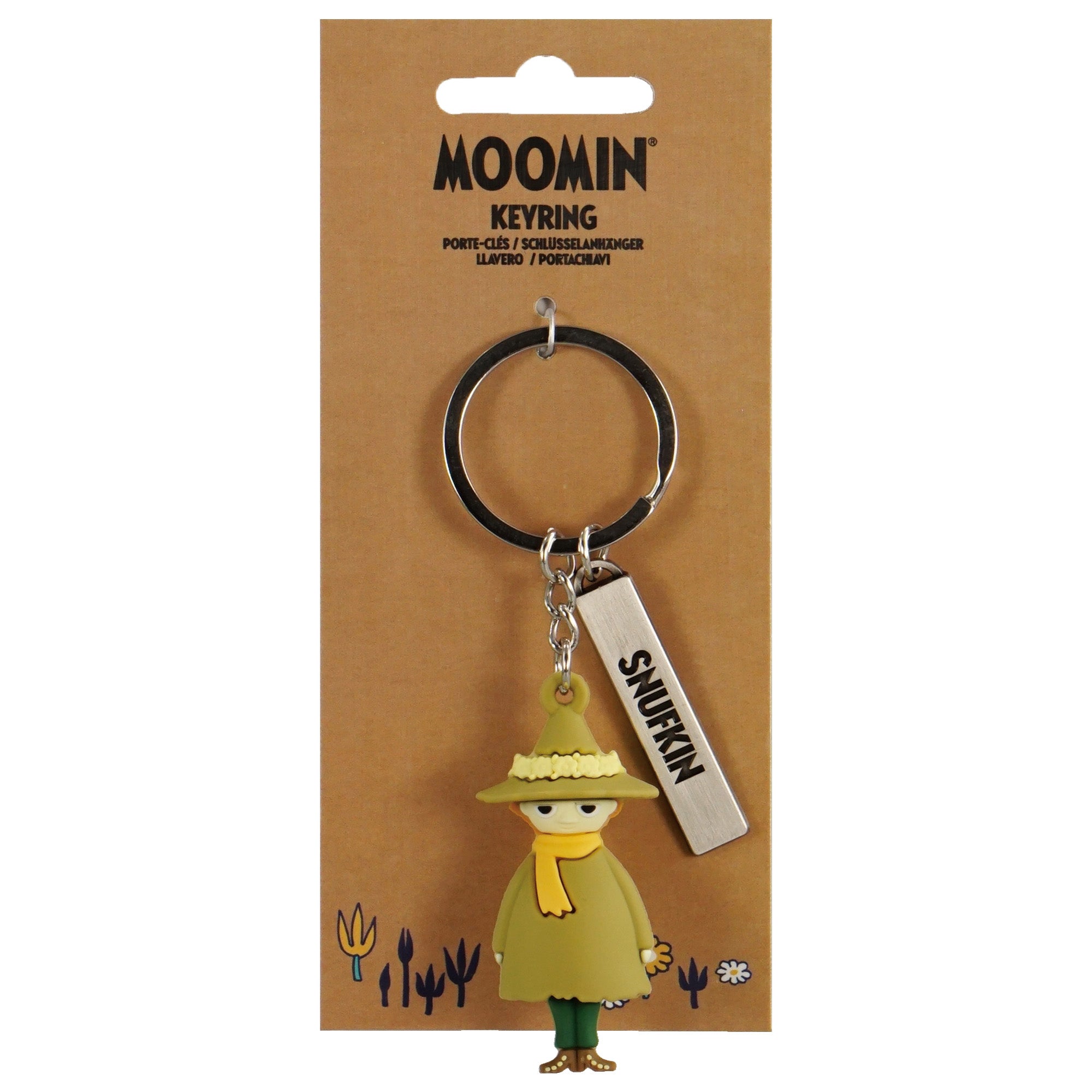 Moomin porte-clés PVC Snufkin vert