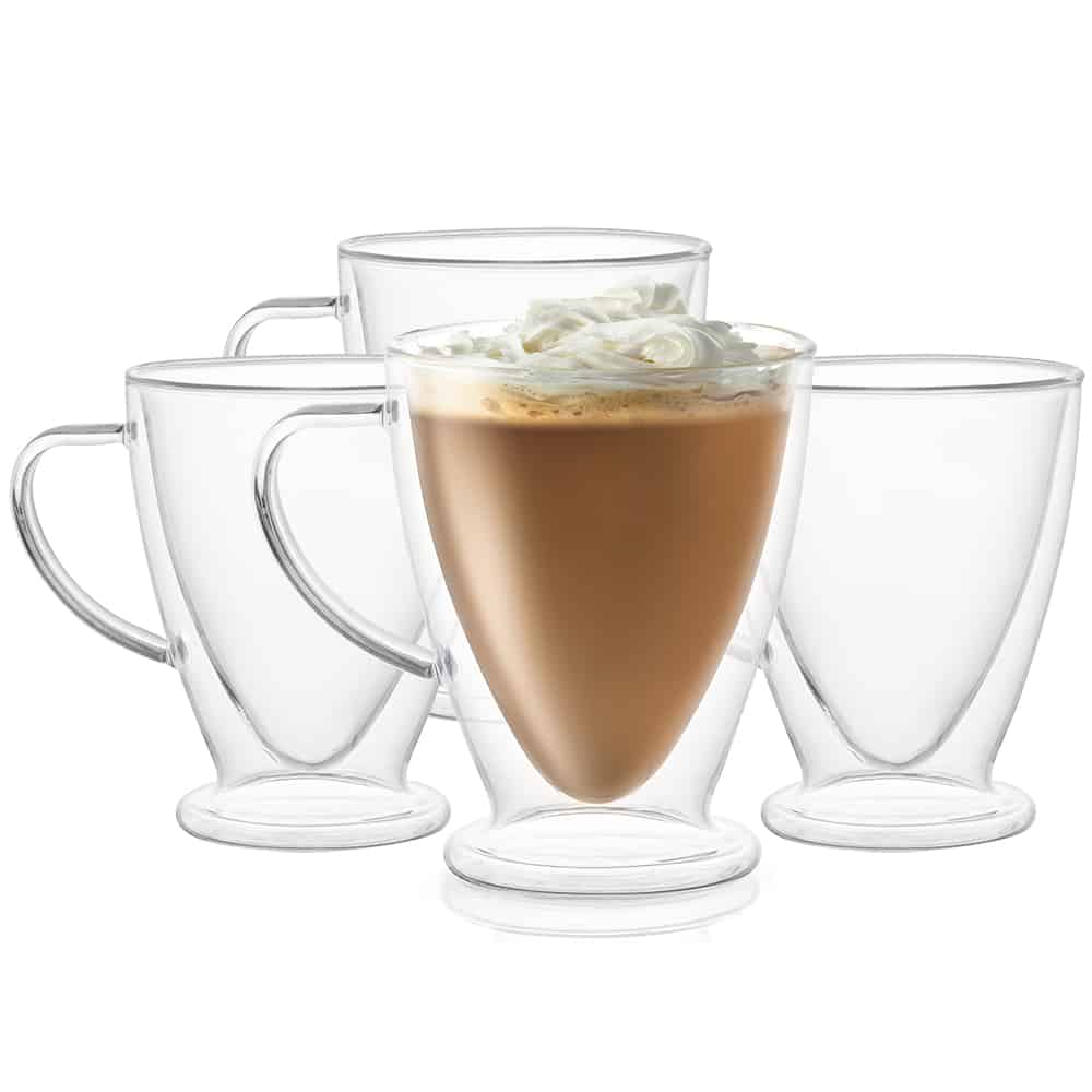 JoyJolt Declan verre double paroi 44 cl lot de 2 isolant
