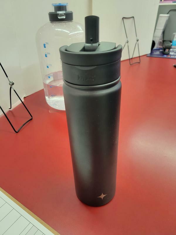 JoyJolt Gourde isotherme inox 67 cl paille isotherme
