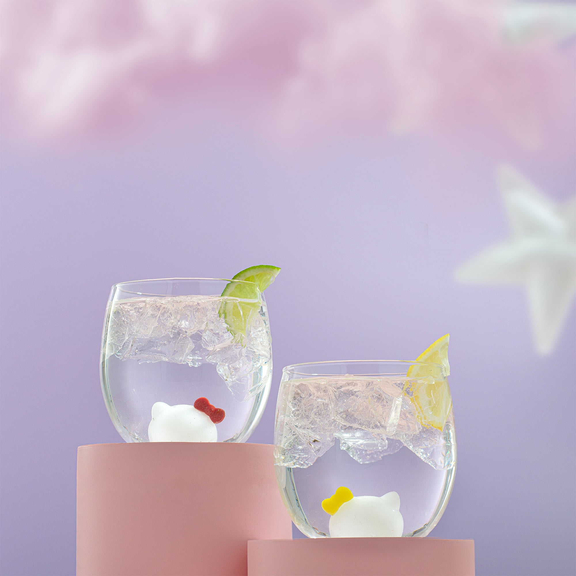 JoyJolt Hello Kitty Mimmy verre court 40cl lot 2
