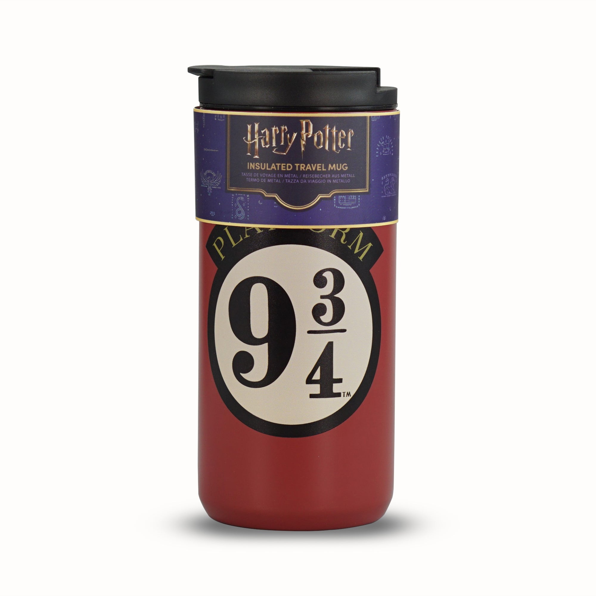 Harry Potter Voie 9 3/4 mug isotherme 35 cl rouge