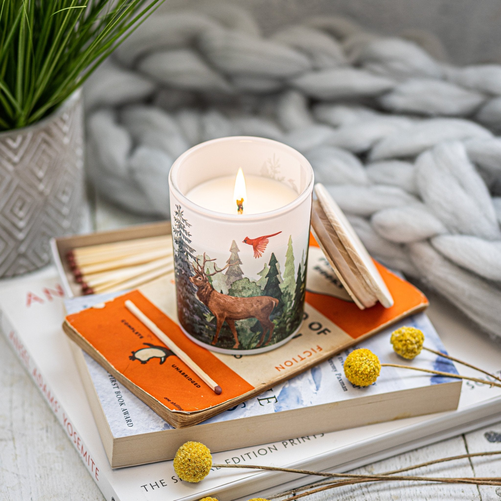Trouvaille Global Forest bougie parfumée soja sapin