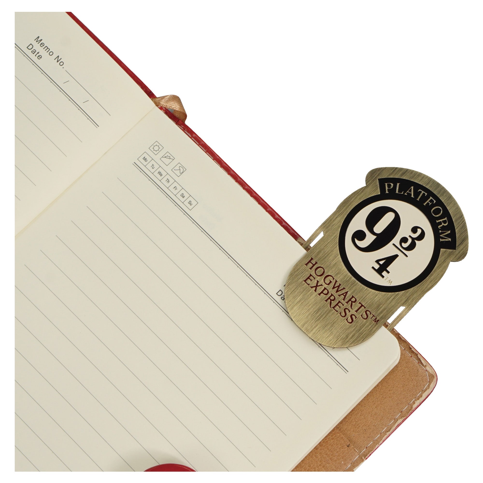 HMB Harry Potter Voie 9 3/4 marque-page métal doré